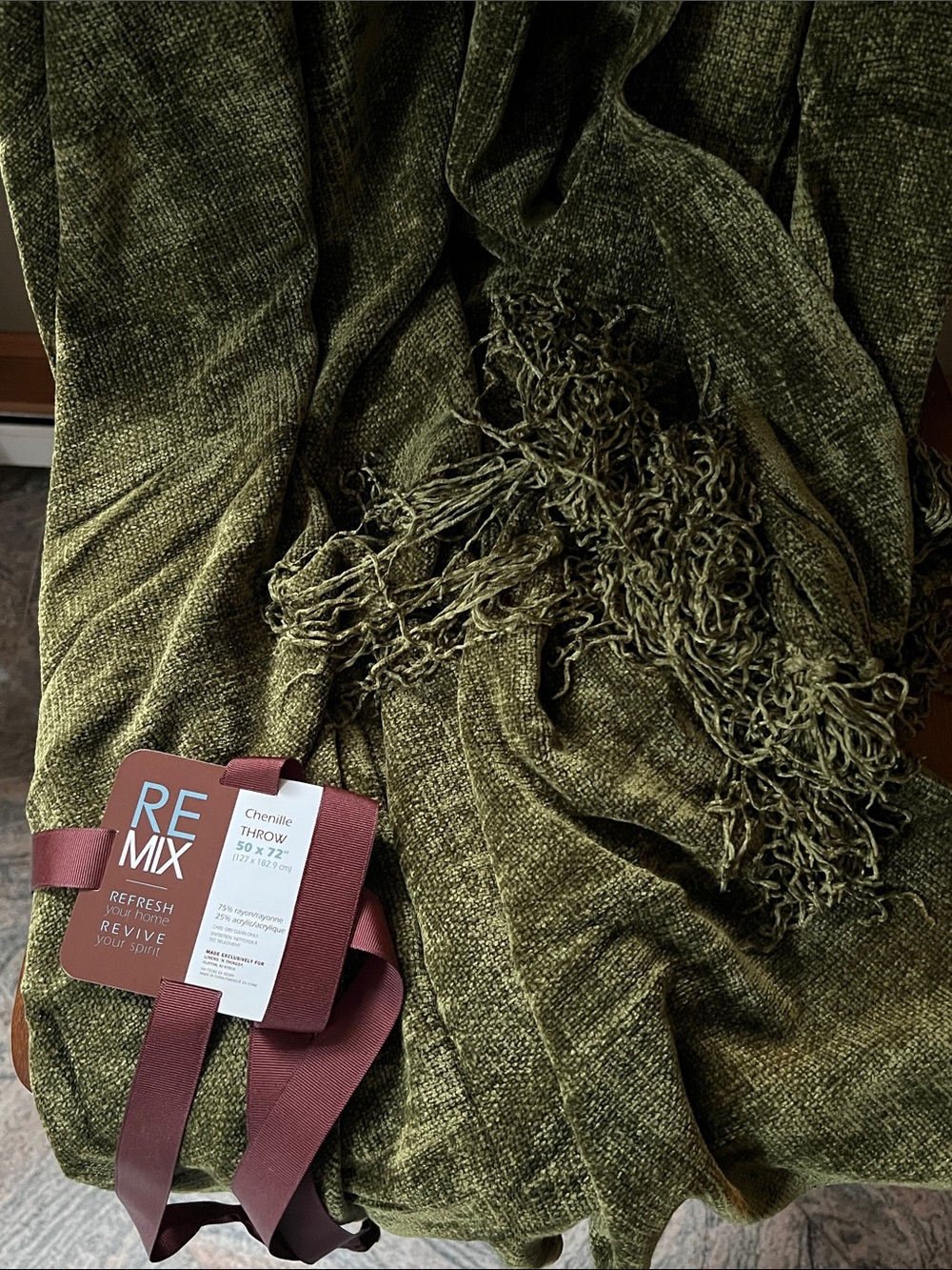Throw Gorgeous Chenille 50x72 So soft!